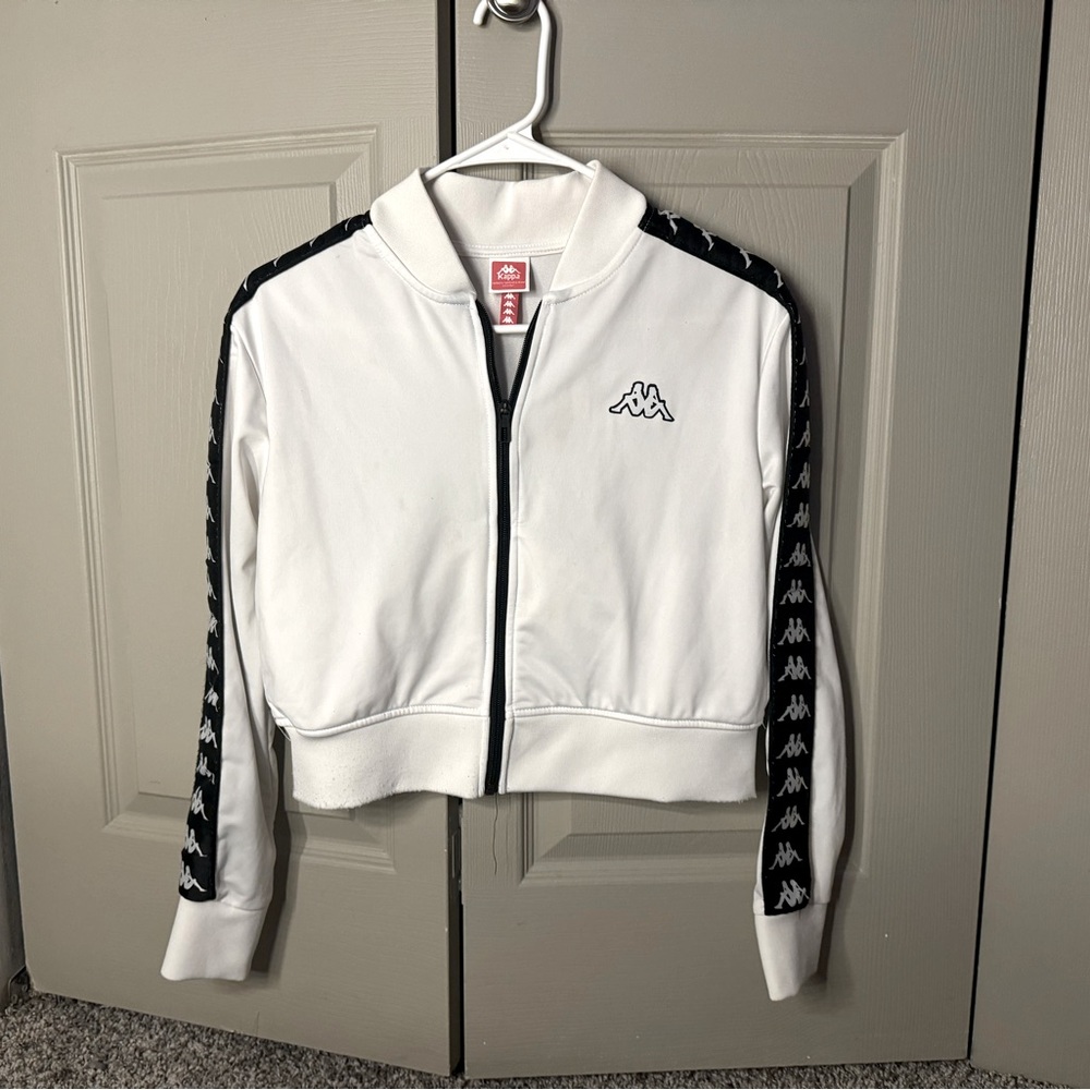 KAPPA THE 222 BANDA ASBER IN WHITE AND BLACK